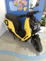 River indie electric schooty good condition yellow color