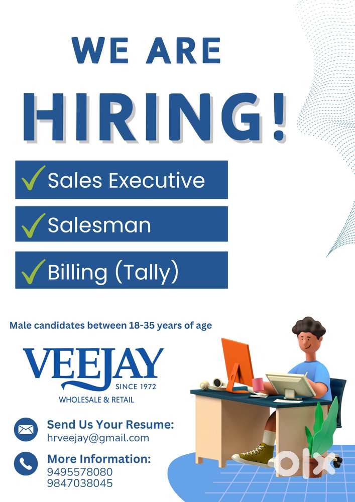 Sales Executive / Salesman / Billing Footwear Showroom Jobs