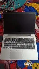 HP 745 LAPTOP 8GB/256GB WITH OFFICE AND FINGERPRINT