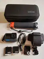 GoPro HERO 12 Bundle Black Waterproof Action Camera 27MP