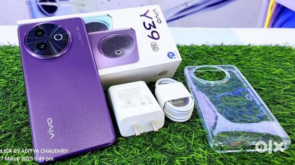 Vivo y39 box not available only bill 6 month old mint condition