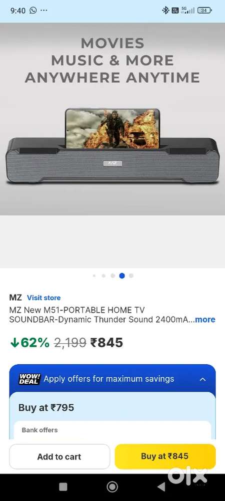 MZ BLUETOOTH SPEAKER 10w ,