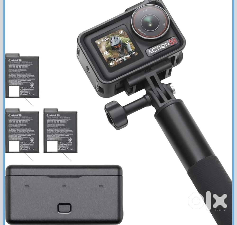 DJI osmo action 5 pro adventure combo + creator accessories.