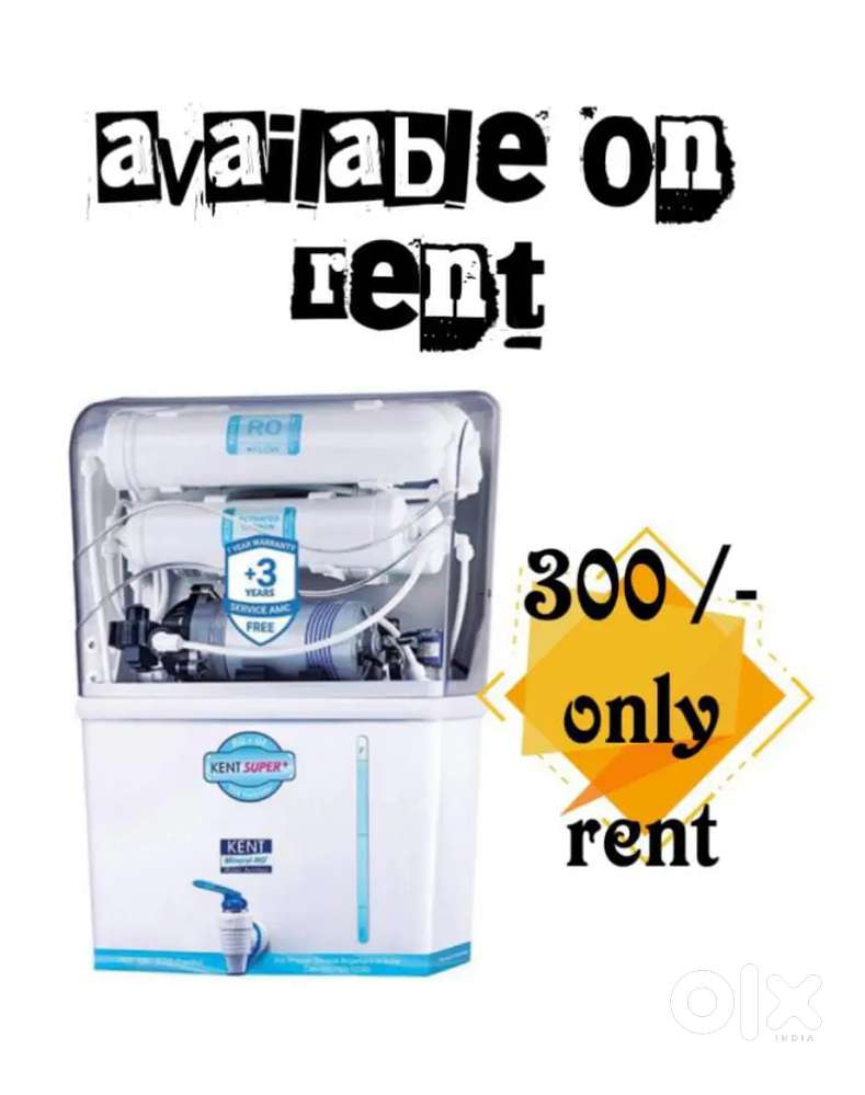 Water purifier on Rent