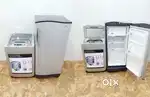 #$¥ IDSJ01 Godrej single door fridge & LG top load washing machine