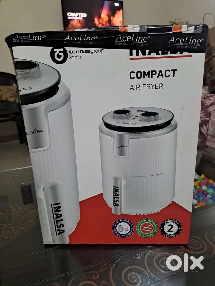 Borosilicate Rice cooker and Inalsa Air Fryer