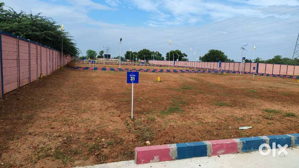 PLOTS FOR SALE NEAR TRICHY TO MADURAI HIGHWAY