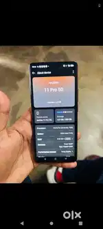 Realme  11 pro 5G 256 gb 8gb+4gb ram  battery 5000 mah