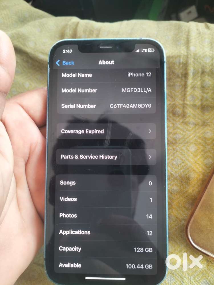 I phone 12 5g 128 gb