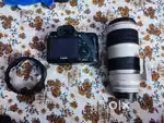 Canon 6D camera 70-200 is 2 telephoto lens