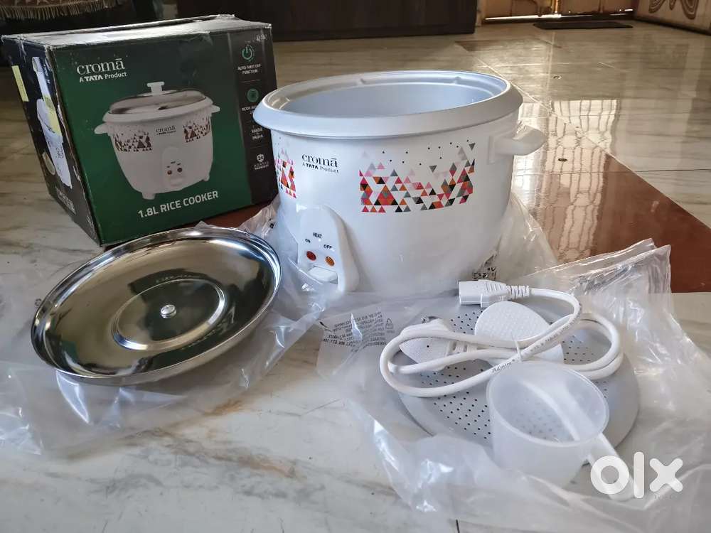 Brand new Croma Electric Rice cooker 1.8 Ltr