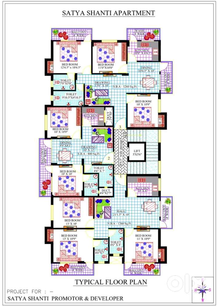 Satya Shanti Apartment