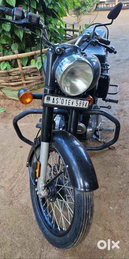 Bullet 350 kick start