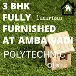 3 bhk luxurious fully furnished flat at polytechnic ambawadi