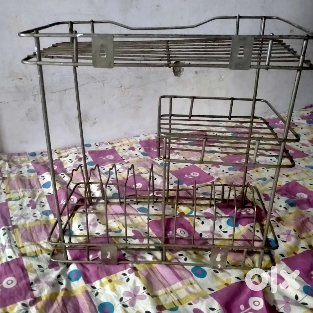 Crockery rack steel