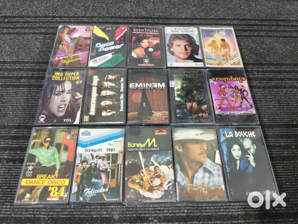 English audio cassettes read all details before msg me
