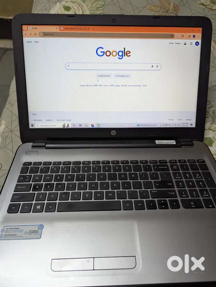 Selling HP notebook, 8GB RAM, 1TB Harddisk