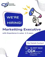Experienced marketing executives required.