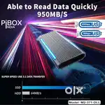 PIBOX NVME/NGFF M2 PCL-E DUAL LED TYPE C USB 3.2 10Gbps SSD ENCLOSURE