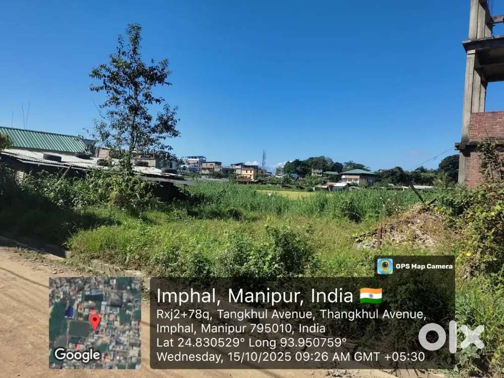 Plot for sale in a residential area at Tangkhul Avenue