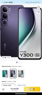 Vivo y 300 8 gb 128