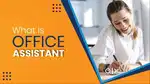 Office personal Assistant with reception