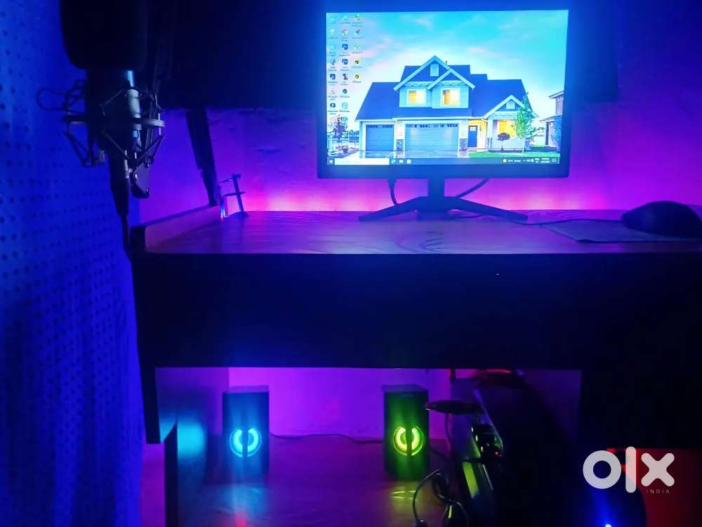 Gaming and Office Uses Pc i5 8GB Ram 256GB SSD+ 500GB HDD( Full Set )