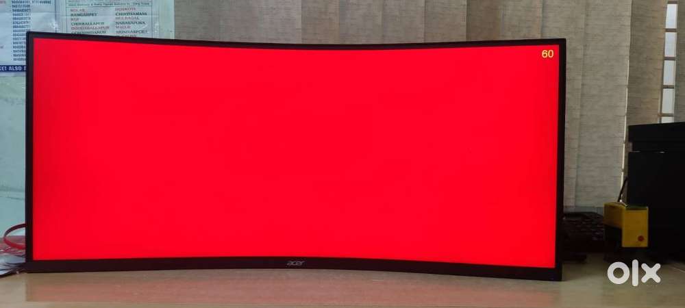 Acer Nitro ED343CUR X0 34 Inch UWQHD (3440×1440) 21:9 Curved Gaming Mo