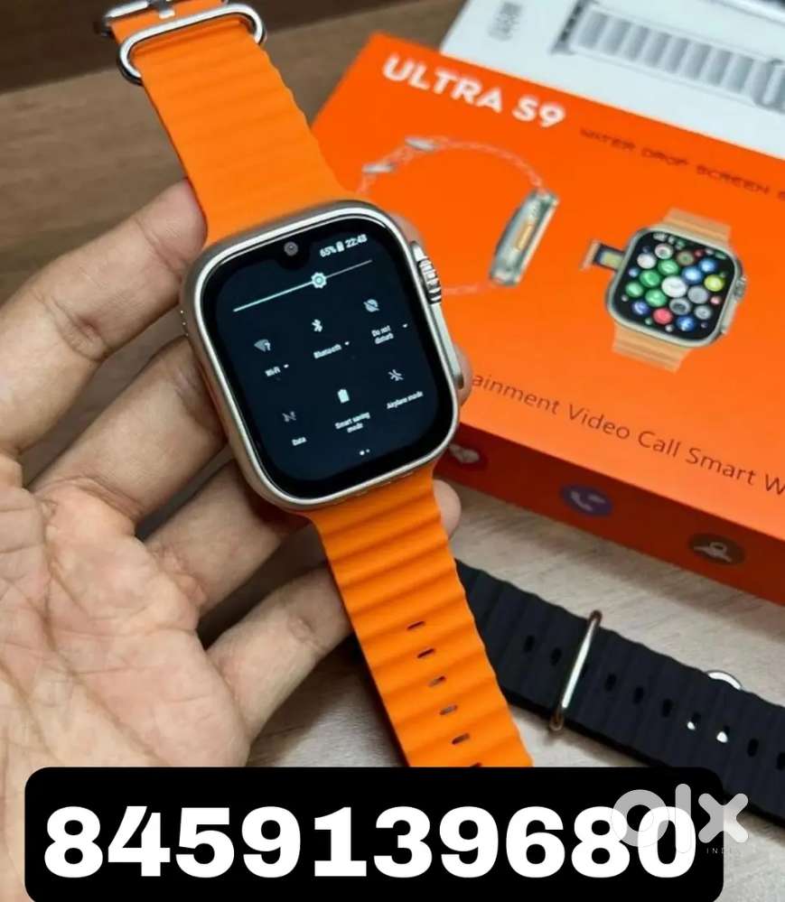 S9 ULTRA 5G SIM CARD DUAL CAMERA SMART WATCH