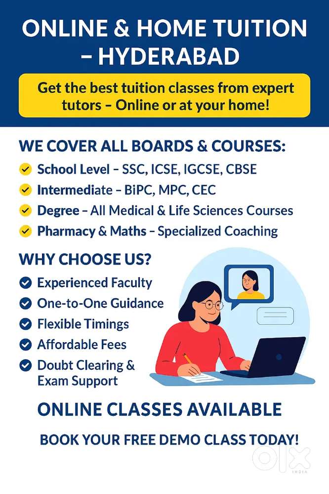 Online and home tutions