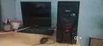 Desktop Computer with Monitor, Keyboard & Mouse – Intex Cabinet