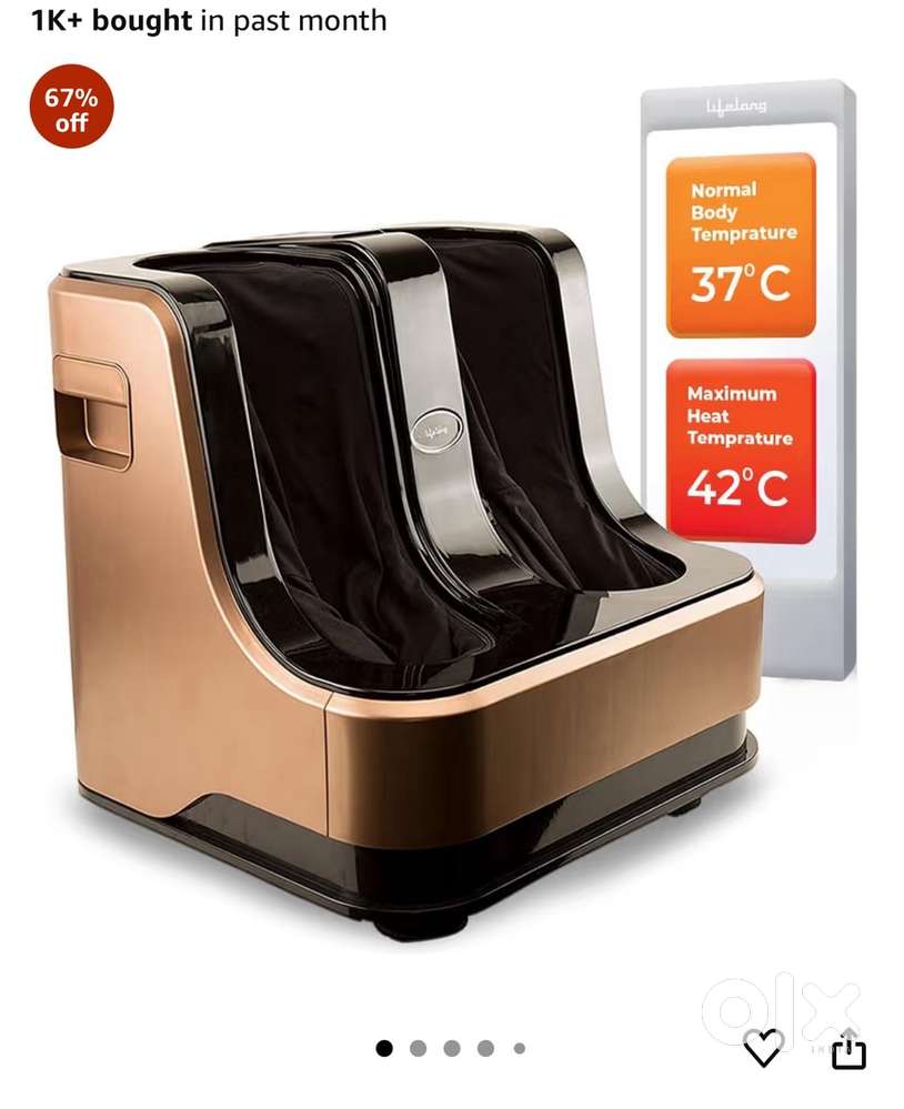 Leg massager machine