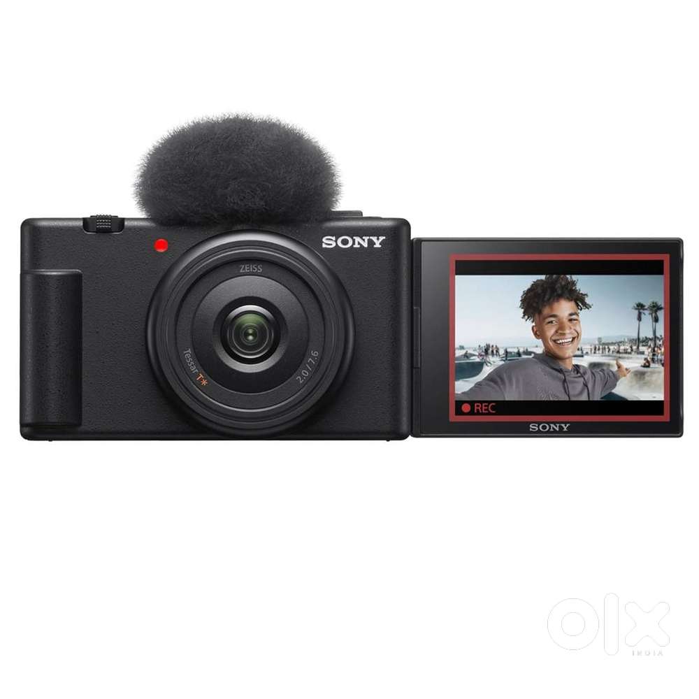 Sony Digital Camera ZV-1F for Content Creators with Ultra-Wide (Black)