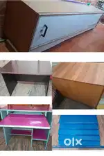 Computer Table, Tailoring Table, Steel Rack 5 Steps, Footwear Table