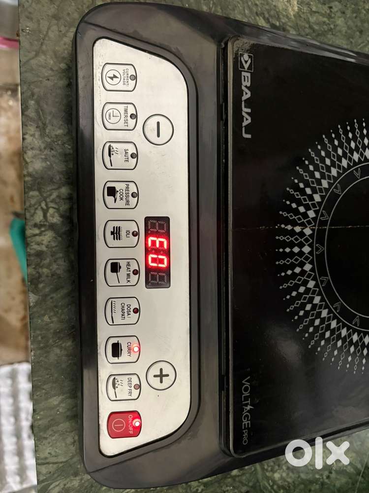 Bajaj induction 1400 W under warranty eight month old eight month old