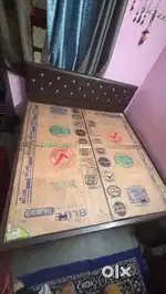 Queen size Bed ,dressing table cubbord small size couch computer table