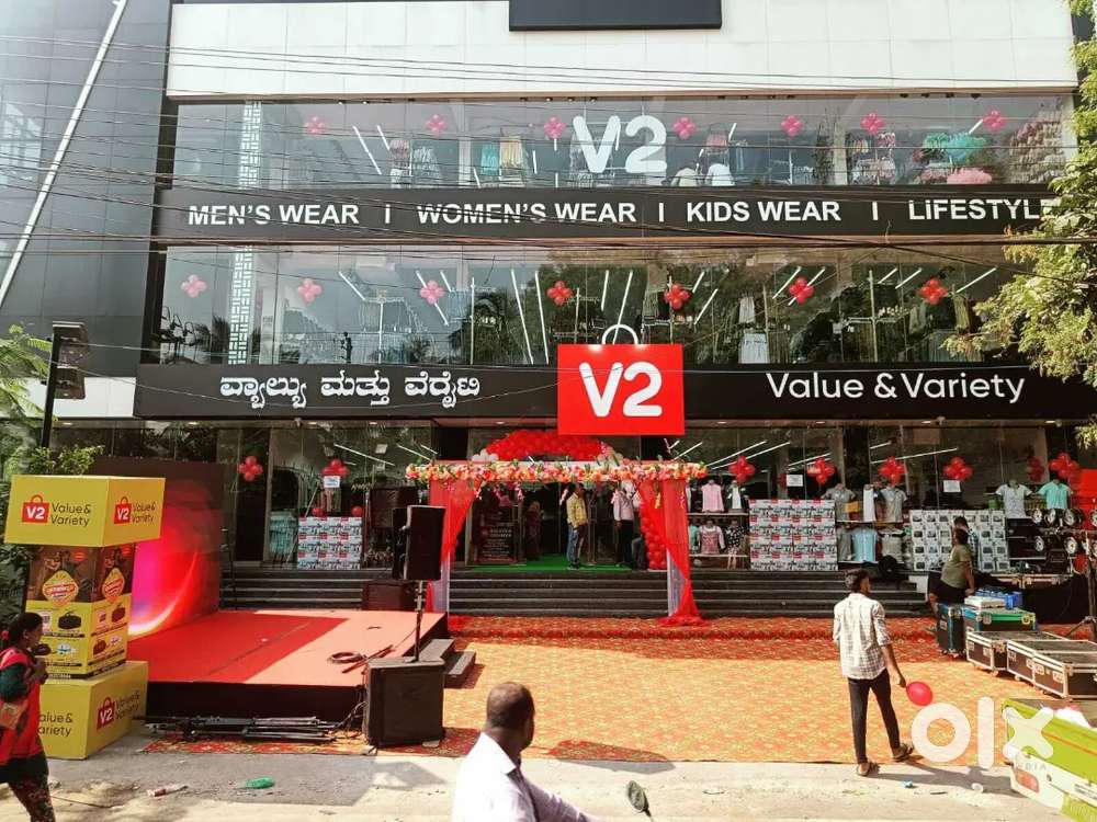 Need for !! V 2 MALL !! fresher and experience candidates