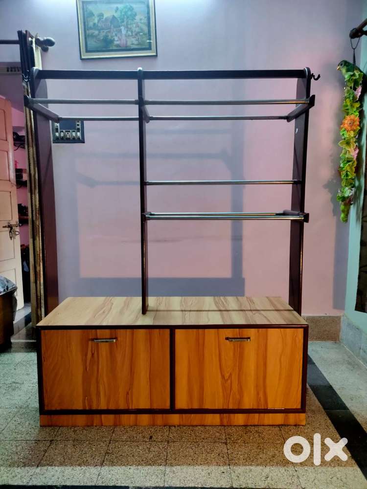 Wooden Anla with Cupboard + Solid Wooden Chowki + Wooden Singason