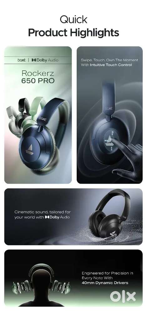 boAt Rockerz 650 Pro (2025 Launch)