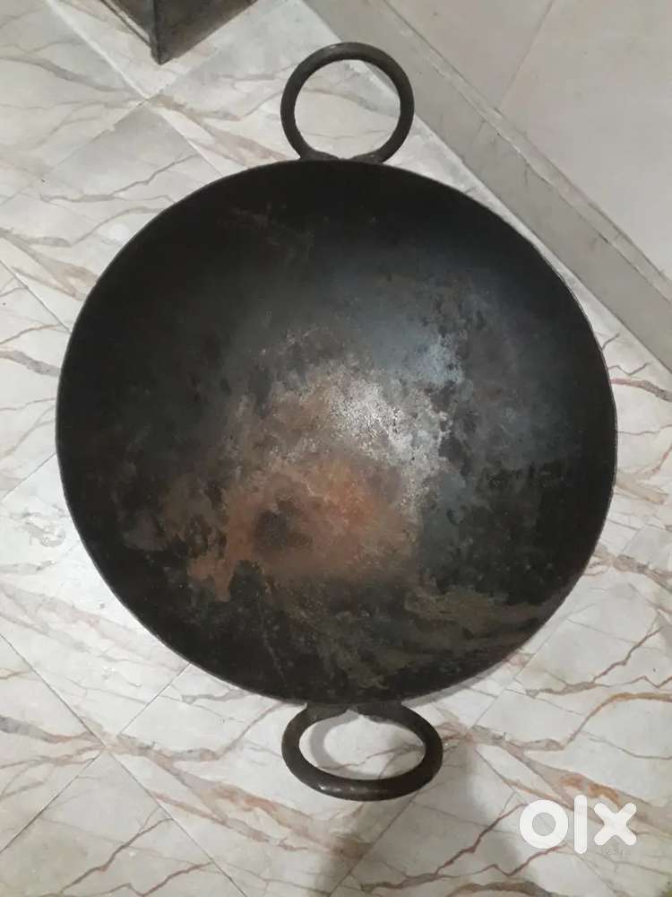 Iron kadai upto 20ltr capacity