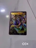Black pokemon card 50,00000 hp