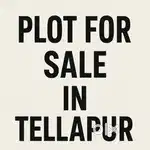 1000 Sq yd plot for sale in tellapur