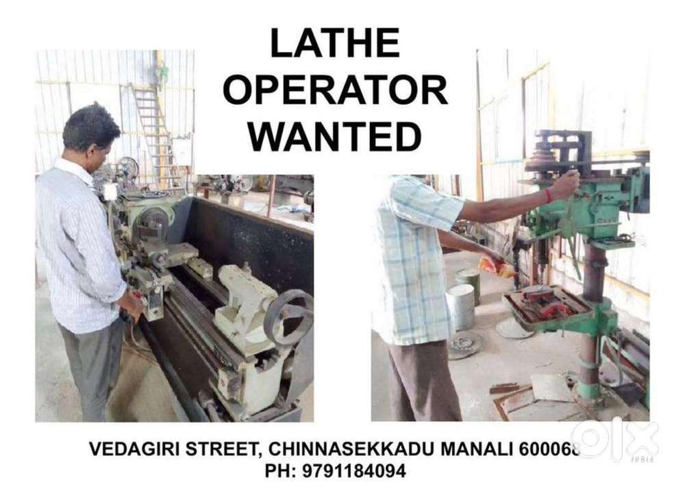 Lathe operator / Turner