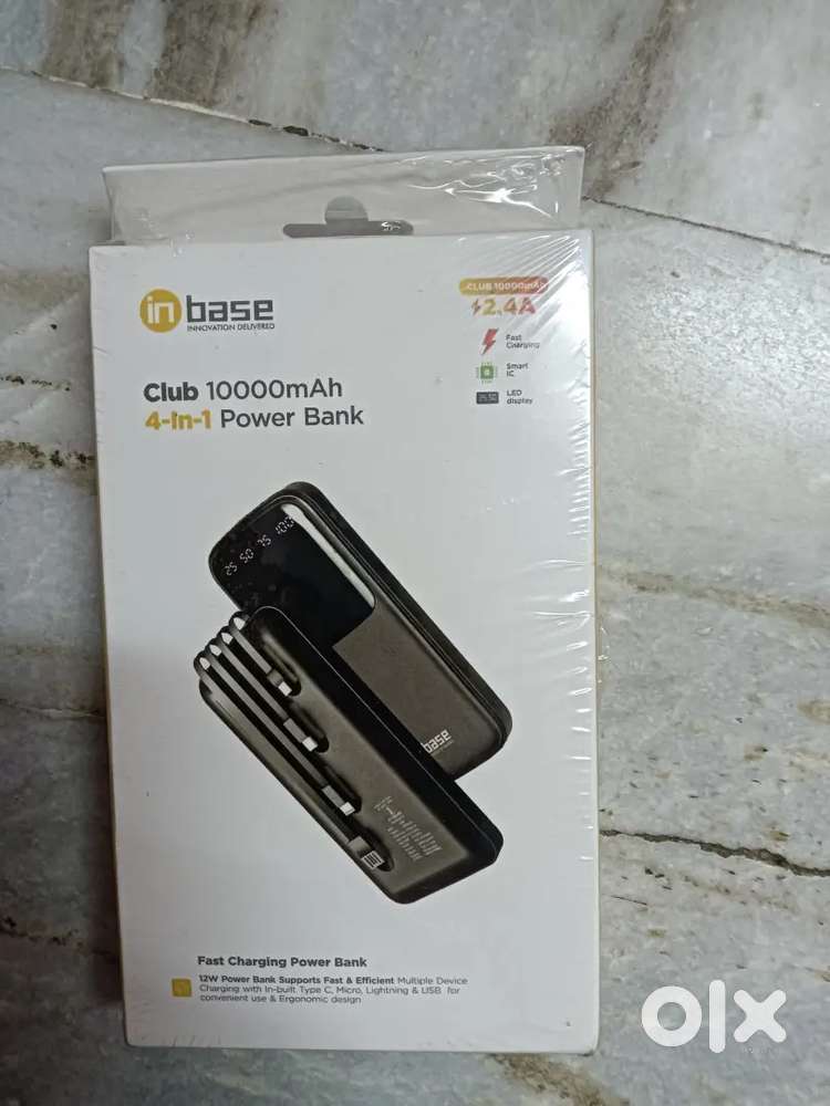 In base 4 in 1  power bank