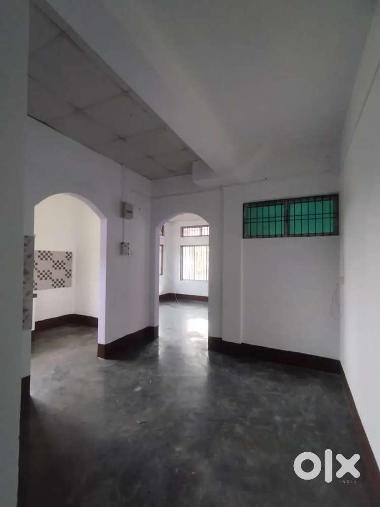 Newly build rooms with 2bedroom,drawing room,2 balcony,kitchen.