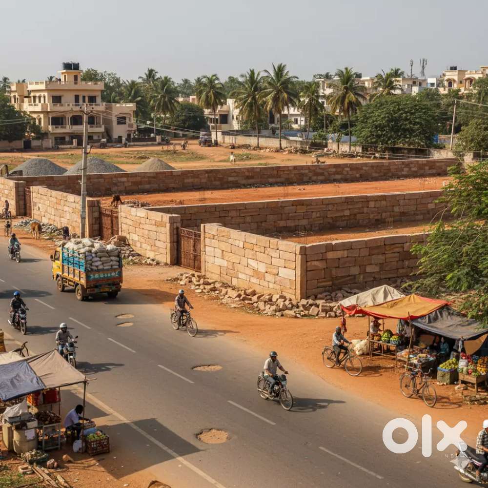 Main Road plot in lucknow