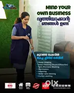 Deep cleaning staff
