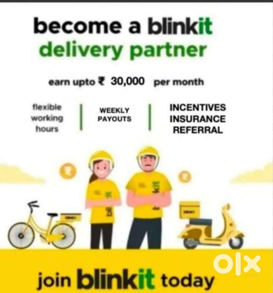 Blinkit delivery boy