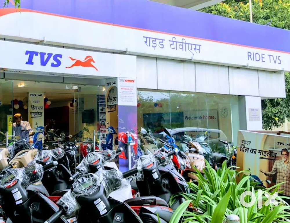 VACANCIES ARE AVAILABLE IN { TVS SHOWROOM } IN LUCKNOW