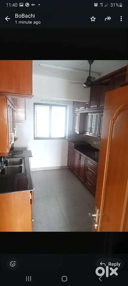 3 bhk flat for rent kanjikuzhi